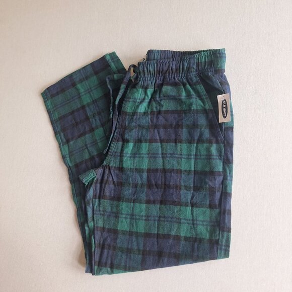 NWT Old Navy Plaid 100% Cotton Pijama Pants Size L Sleepwear Loungewear Cozy Fal - Picture 5 of 7